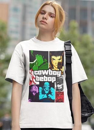 Футболка loys cowboy bebop (gta wht) белый xl