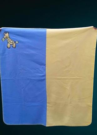 Флисовое покрывало плед детский