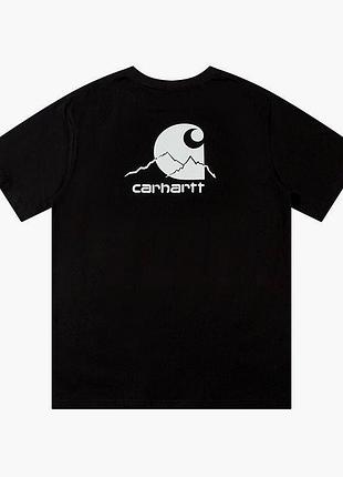 Футболка loys carhartt кархарт чорна якісна тканина 100% бавовна m