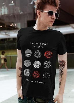 Футболка loys унисекс twenty one pilots (blurryface) черный xl