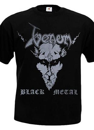 Футболка loys venom black metal черный xl