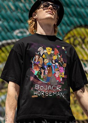 Футболка loys унисекс bojack horseman (season 6 poster) черный xs
