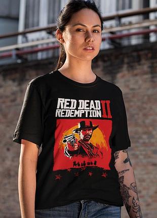 Футболка loys red dead redemption ii черный m