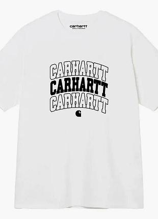 Футболка loys carhartt кархарт чорна новий стильний варіант із 100% бавовни дуже гарної якості l