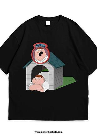 Футболка loys с принтом грифины family guy peter черный xl