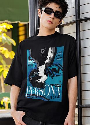 Футболка loys унисекс persona 3 (makoto yuki) черный xs