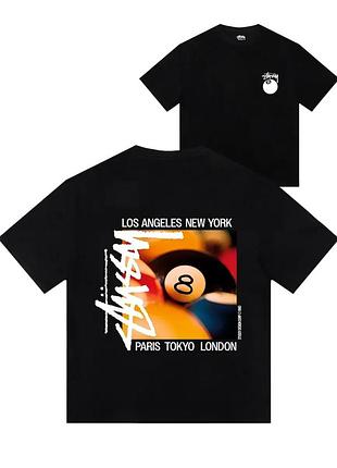 Футболка loys stussy стуси хлопковая с принтом у2к art.013 s
