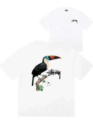 Футболка loys stussy стусі бавовняна з принтом у2к art.009 xs