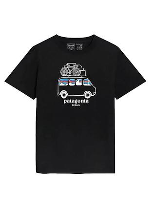 Футболка loys хлопковая с принтом patagonia sk8 art.014 xs