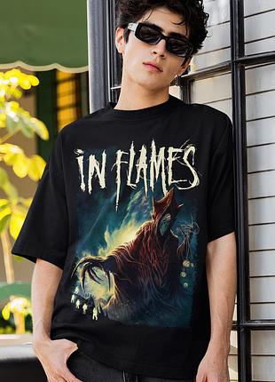 Футболка loys унісекс in flames (foregone) чорний xs