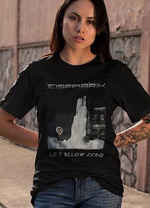 Футболка loys eisfabrik (life below zero) черный xs