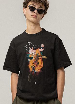 Футболка loys унисекс dragon ball (son goku) черный xs