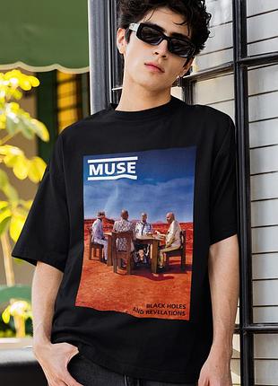 Футболка loys унисекс muse (black holes and revelations) черный xs