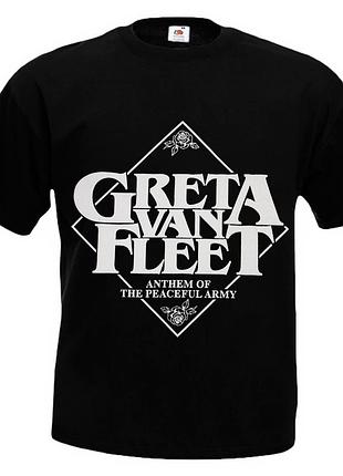 Футболка loys greta van fleet logo черный xs