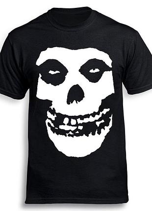 Футболка loys misfits (skull logo) чорний xs