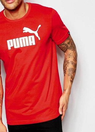 Футболка loys puma пума черная новая 100% хлопок отличное качество xs
