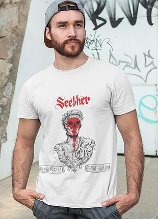 Футболка loys унисекс seether (si vis pacem para bellum) белый xs