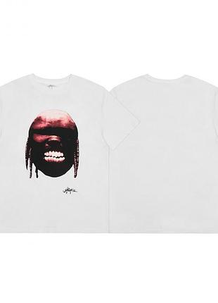 Футболка loys travis scott трэвис скотт cactus jack черная 100% хлопок отличное качество xs