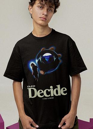 Футболка loys унисекс djo (decide) черный xs