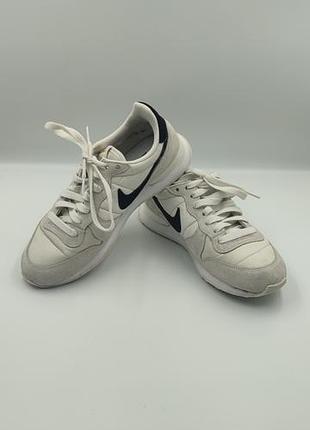 👟 nike internationalist white black grey 37,5 размер 053