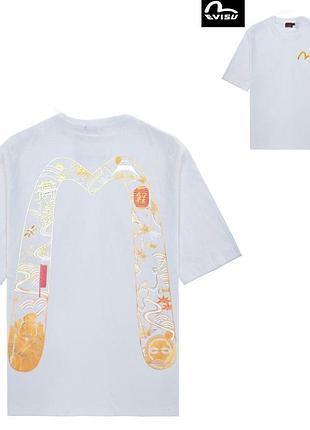 Футболка loys evisu эвису новая 100% хлопок очень хорошее качество xs