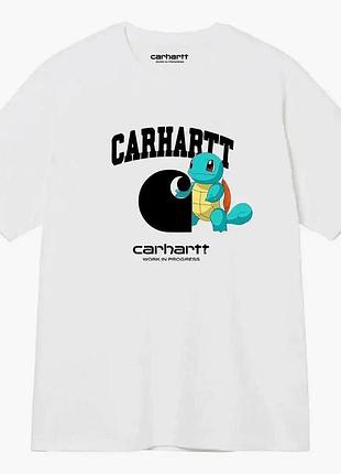Футболка loys carhartt кархарт чорна якісна 100% бавовна s
