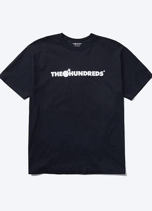 Чорна футболка loys the hundreds logo футболки хандредс хендредс унісекс xs