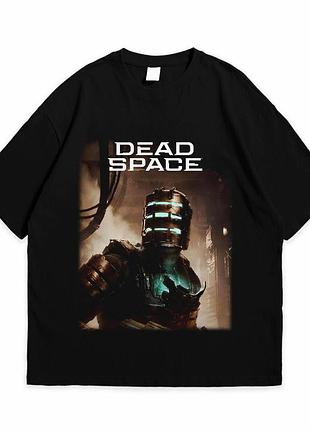 Футболка loys с принтом dead space мертвый космос черный art.002 s