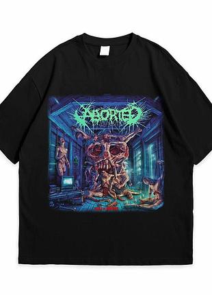 Футболка loys с принтом aborted vault of horrors черный xs