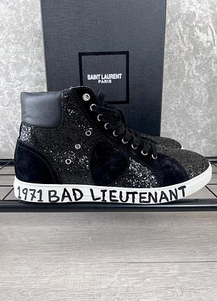 Високі кеди saint laurent (ysl) 1971 bad lieutenant