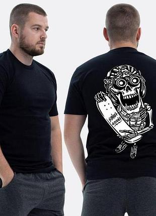 Футболка loys зсу с принтом sunset goons скелет со скейтом xxl