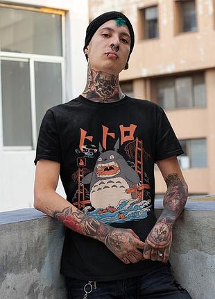Футболка loys унисекс my neighbor totoro (attack) черный xs