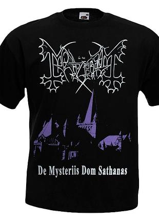 Футболка loys mayhem de mysteriis dom sathanas черный xs