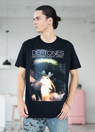 Футболка loys унісекс deftones (saturday night wrist) чорний xs