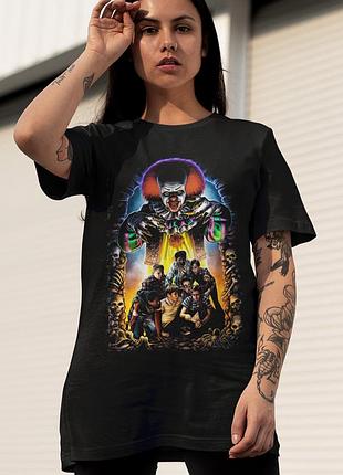 Футболка loys it pennywise черный xs