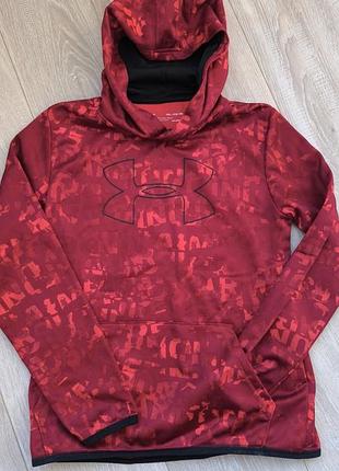 Худи с капюшоном under armour на микрофлисе