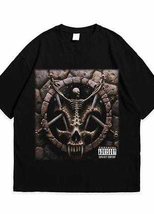 Футболка loys с принтом slayer divine intervention черный xl