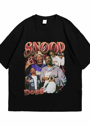 Футболка loys с принтом snoop dogg черный l