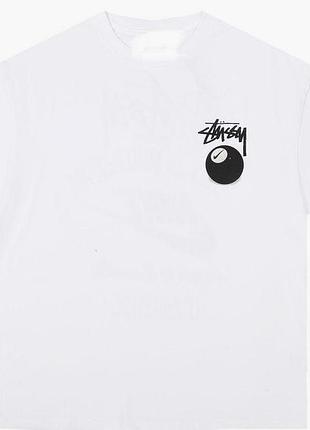 Футболка loys stussy стусси черная новая 100% хлопок отличное качество xs