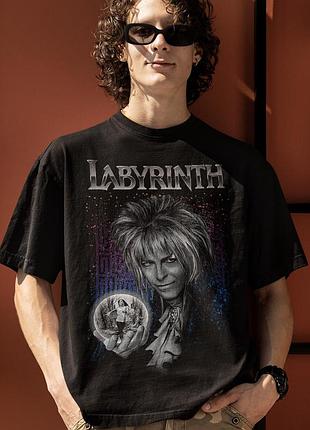 Футболка loys унисекс labyrinth (david bowie) черный xxl