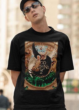 Футболка loys унисекс good omens (season 2) черный xl