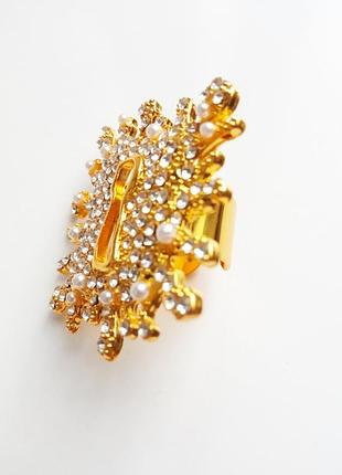 Каблучка жіноча «solar keyhole» — сонце таємниць у стилі schiaparelli, 18к gold, вінтажний стиль, подарунок для жінки