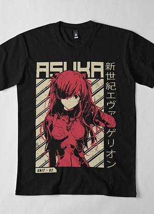 Футболка loys аниме evangelion asuka xxl