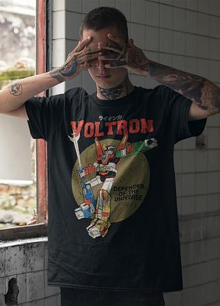 Футболка loys унісекс voltron (defender of the universe) чорний xs