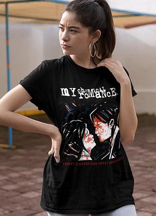 Футболка loys my chemical romance (three cheers for sweet revenge) чорний xs