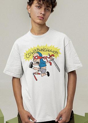 Футболка loys унисекс beavis and butt head (cowabungholio wht) белый xs