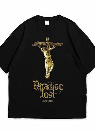 Футболка loys с принтом paradise lost черный xs