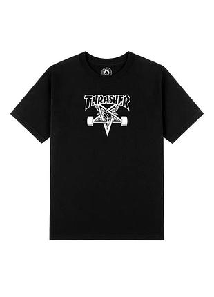 Футболка loys хлопковая с принтом thrasher трешер sk8 art.026 s