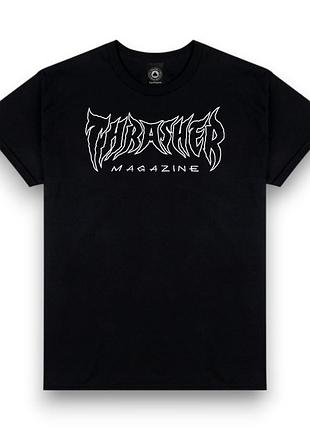 Футболка loys thrasher metal black l