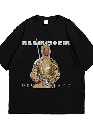 Футболка loys с принтом rammstein deutschland черный art.001 m